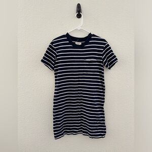 *Unavailable* Madewell‎ Striped Navy Blue & White Casual Summer Dress